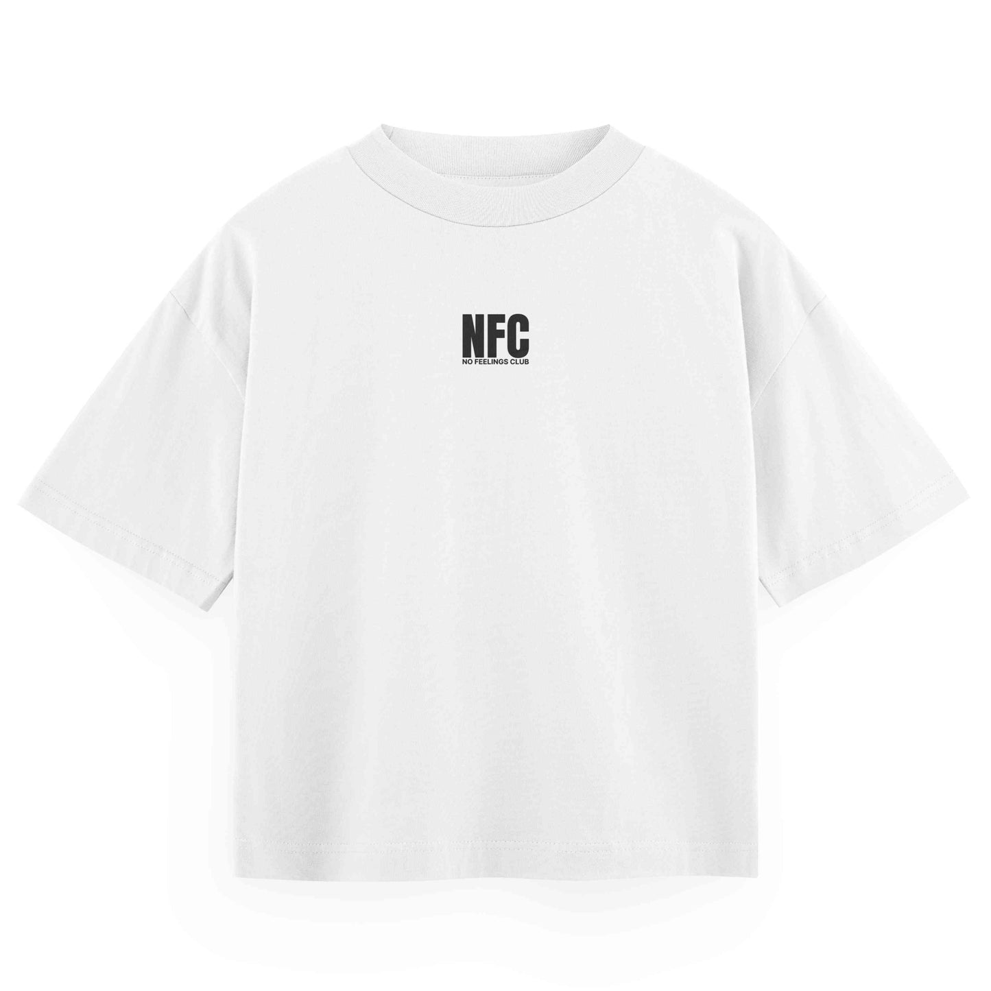 No Feelings Club T-shirt | White
